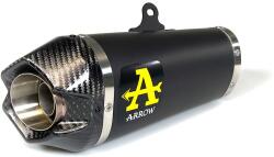 Arrow Exhaust Tobă finală ARROW Works pentru Yamaha MT-07 2021-2024, Oțel închis (Dark) (AR-71920PKN)