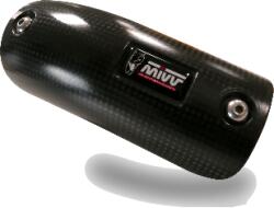  Tobă finală MIVV Speed Edge pentru Aprilia Tuareg 660 (2022-2025), oțel inoxidabil negru (A.017.LRB)