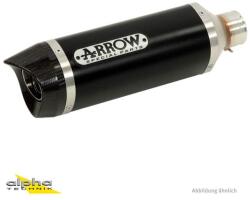 Arrow Exhaust Tobă finală ARROW Thunder pentru Suzuki GSX-R 600 i. e. 2008-2010, Aluminiu închis (Dark) (AR-71729AKN-OS)