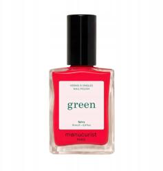 Manucurist Green Spicy körömlakk piros-rózsaszín 15 ml