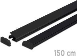 Profireklám Szabványos plakátsín fekete (150 cm)