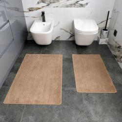 Dariana Fürdőszobaszőnyeg 2 db 45x75+60x90 csúszásgátló DarianA Fibra barna (B000010502)