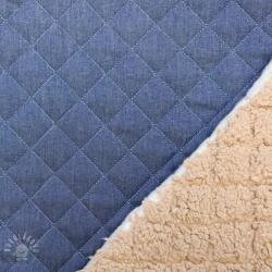  Steppelt anyag DENIM blue