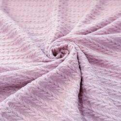  Kötött kelme LIGHT ANGORA CABLY old rose