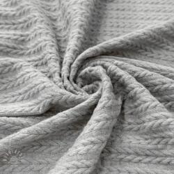  Kötött kelme LIGHT ANGORA CABLY grey