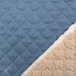  Steppelt anyag DENIM light blue