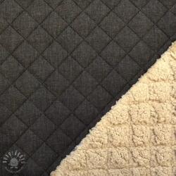  Steppelt anyag DENIM black