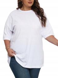 Shein Plus Size Női Póló Fehér Klasszikus Egyenes 46 1HO (sf2302234212540301)