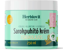 Herbiovit Sarokpuhító krém teafaolajos 250ml - wellnessvital