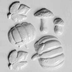 ArtExport Hobbyművész műanyag öntőforma - tökös, 6 db