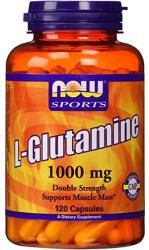 NOW L-Glutamine 1000 mg kapszula 120 db - wellnessvital