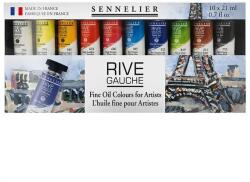 Sennelier Rive Gauche olajfesték készlet, 10x21 ml