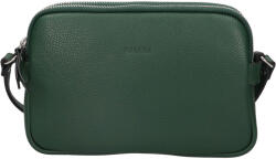 Katana Francia bőr crossbody táska - sötétzöld