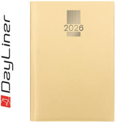 Dayliner Határidőnapló MyPastel A5 heti, krémszínű lapokkal sárga Dayliner 2027 (DL7AG-MPCA5HE-SA) - iroszer24