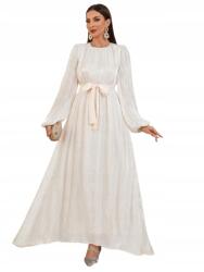 Shein Elegáns Ruha Maxi Esküvőre Övvel És Bő Ujjakkal S 1HO