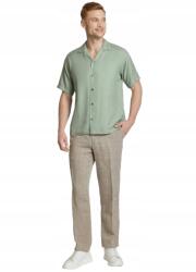 JACK & JONES Jack & Jones Ing Casual Zöld Rövid Ujjú Gallér XL N2A