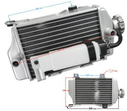 Moretti Radiator dreapta Barton NXT300 (CHLBSE010)