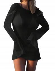 Shein Fekete Ruha Hosszú Bővíthető Ujjakkal L 1JA (SZ25041863499268866)