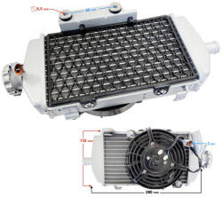 Moretti Radiator VOGE 300 Rally (CHLVOG023)