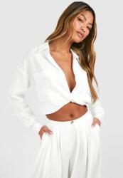 Boohoo Rövid Hosszú Ujjú Ing 42-ES