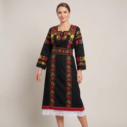 Ie traditionala Costum popular format din catrinta , brau si ie - Asha