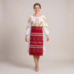 Ie traditionala Set traditional format din rochie, brau si 2 fote 146