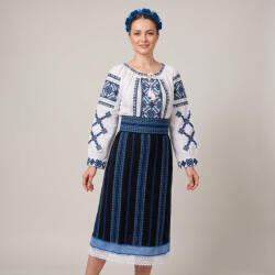 Ie traditionala Costum popular format din catrinta , brau si ie - Sandica 5