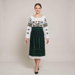 Ie traditionala Costum popular format din catrinta , brau si ie - Iris