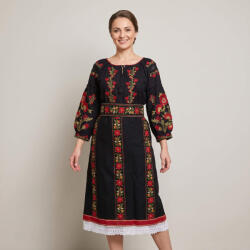 Ie traditionala Costum popular format din catrinta , brau si ie - Tamara