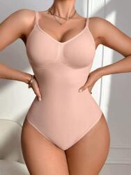 Shein Rózsaszín Karcsúsító Body Vékony Vállpántokkal 1MA