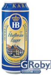 HB Hofbräu dobozos 0,5 l 4%