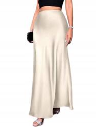 Shein Egyenes Bézs Hosszú Szoknya Sima Elegáns 34 1HC