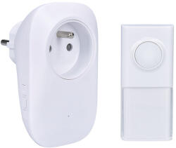 Solight Vezeték nélküli csengő 230V 250m Solight 1L71 elektromos aljzattal (1L71)