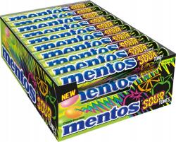 Mentos Sour Tones cukorka gyümölcsös savanyú 37, 5g 40db (87368512)