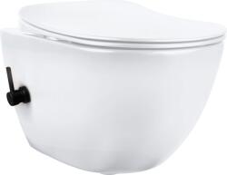 Deante Wc csésze bidé funkcióval, Peonia csaptelep, fehér, nero, CBP_6WNW (CBP 6WNW)