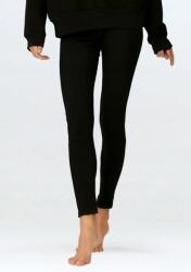 Dkaren Női hosszú leggings DKaren Oseye Fekete Elasztikus Kényelmes