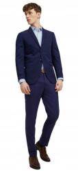 JACK & JONES Jack Jones Sötétkék Elegáns Egyenes Szárú Nadrág 46-OS N2A