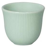 LOVERAMICS Brewers - 80ml Embossed Tasting Cup - Celadon Green