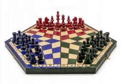 Szachy Żurek Sakk három játékos számára nagy háromszínű Szachy Żurek