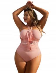 Shein Plus Size Kétrészes Fürdőruha Rózsaszín 48-AS