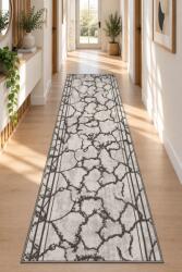 Frida Traversa Moderna, Frida 10457, Gri, Latime 80 cm, Diverse Lungimi (10457-084) Covor