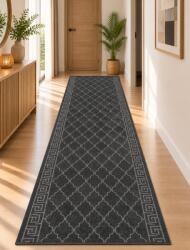 Versace Traversa Model Versace , Gri , Suport Pasla, Latime 120 cm, 715 gr mp (Versace-Gri-1210) Covor
