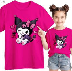  Gyerek Póló Rózsaszín Kuromi My Melody Mese M 140 cm