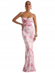 Shein Ruha Maxi Virágmintás Vállpántokkal 38 1HC (sz2410191587131157)