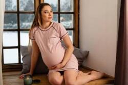  Miracle 332 kismama póló szoptatós funkcióval, púderrózsaszín