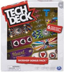 Tech Deck Pachet 6 Piese Cu Accesorii Fingerboard Heart (6427037036316)