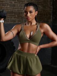 Shein Női Sportmelltartó Zöld, Feliratos M 1MA (st2407264999349949)