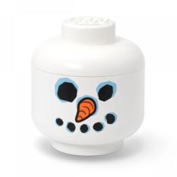 LEGO® Cutie depozitare L cap minifigurina LEGO - Om de zapada (40320823) - brickplanet