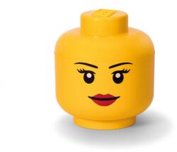LEGO® Cutie depozitare L cap minifigurina LEGO fata (40321725) - brickplanet
