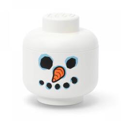 LEGO® Cutie depozitare S cap minifigurina LEGO - Om de zapada (40310815) - brickplanet